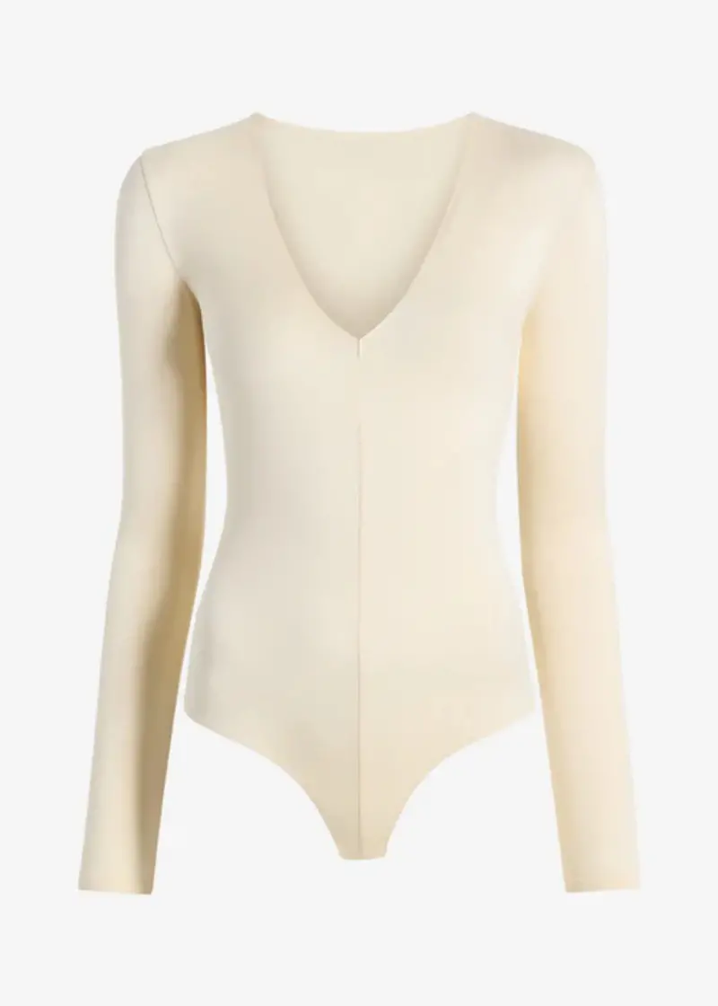 Prima Ballet Deep V Bodysuit 1