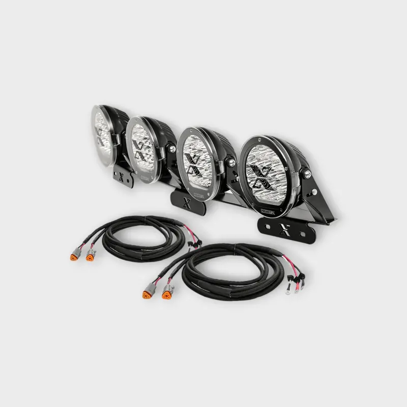 Project X - Series X Hp.70 2021+ Bronco Bumper Kit - 4 Light 1