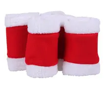 Qhp Christmas Bandages, Red And White 1