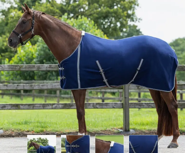 Qhp Fleece Rug With Surcingles 1