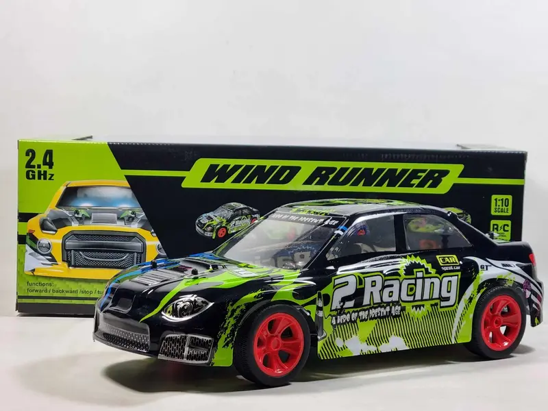 Radio Control Rc Car 1:10 Scale Subaru Impreza Wrx Sti Model Toy Fast Battery Power Race Car Kids 1