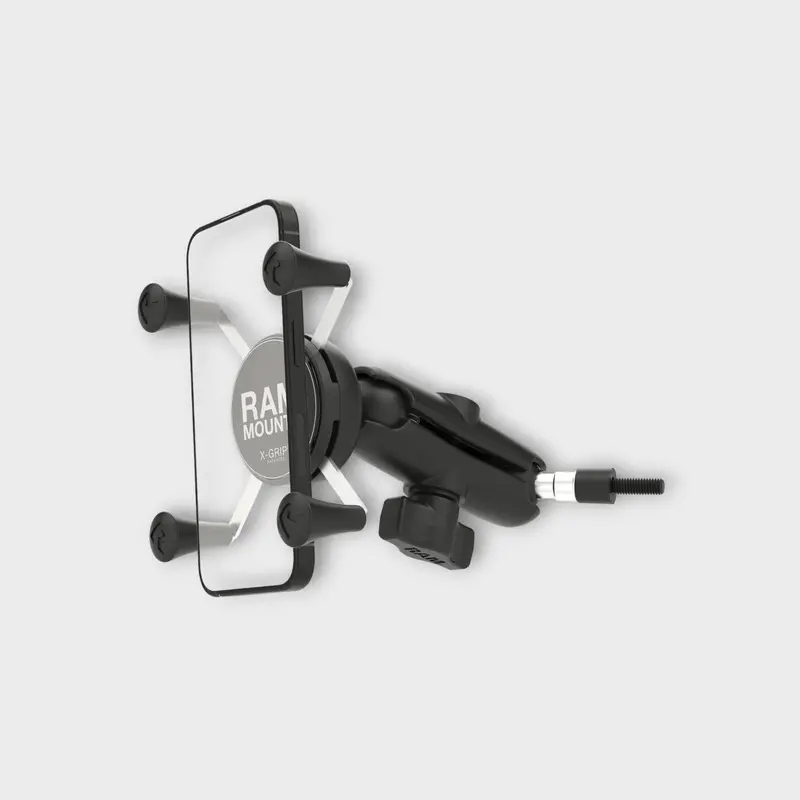 Ram® X-Grip® Phone Mount With Grab Handle M6 Bolt Base 1