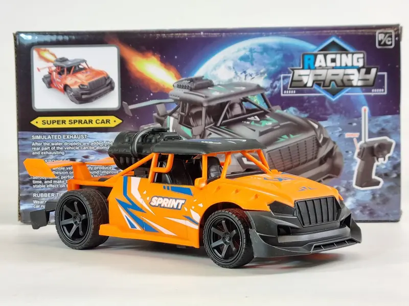Remote Control Rc Motorcycle Rc Smoking Steam Truck Car 1:18 Mini Buggy Rtr Toy 1
