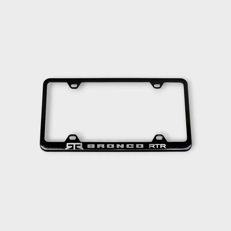 Rtr - Bronco Rtr License Plate Frame 1