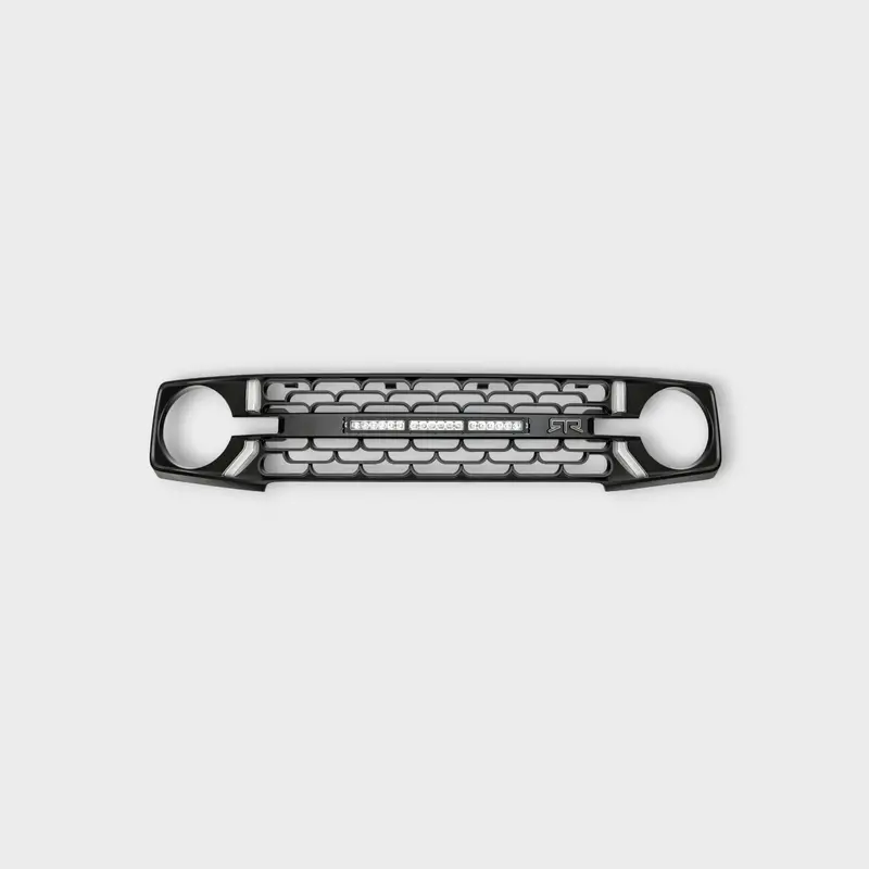 Rtr - Front Grille Kit - W/ Light Bar 1