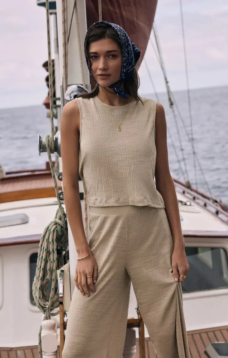 Sloane Textured Slub Top 4