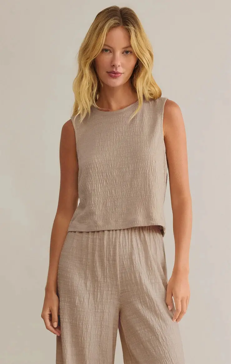 Sloane Textured Slub Top 5