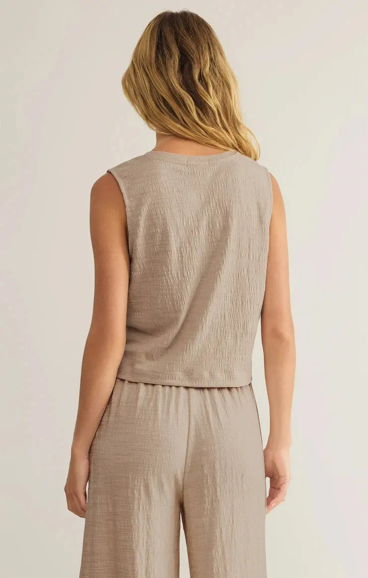 Sloane Textured Slub Top 6