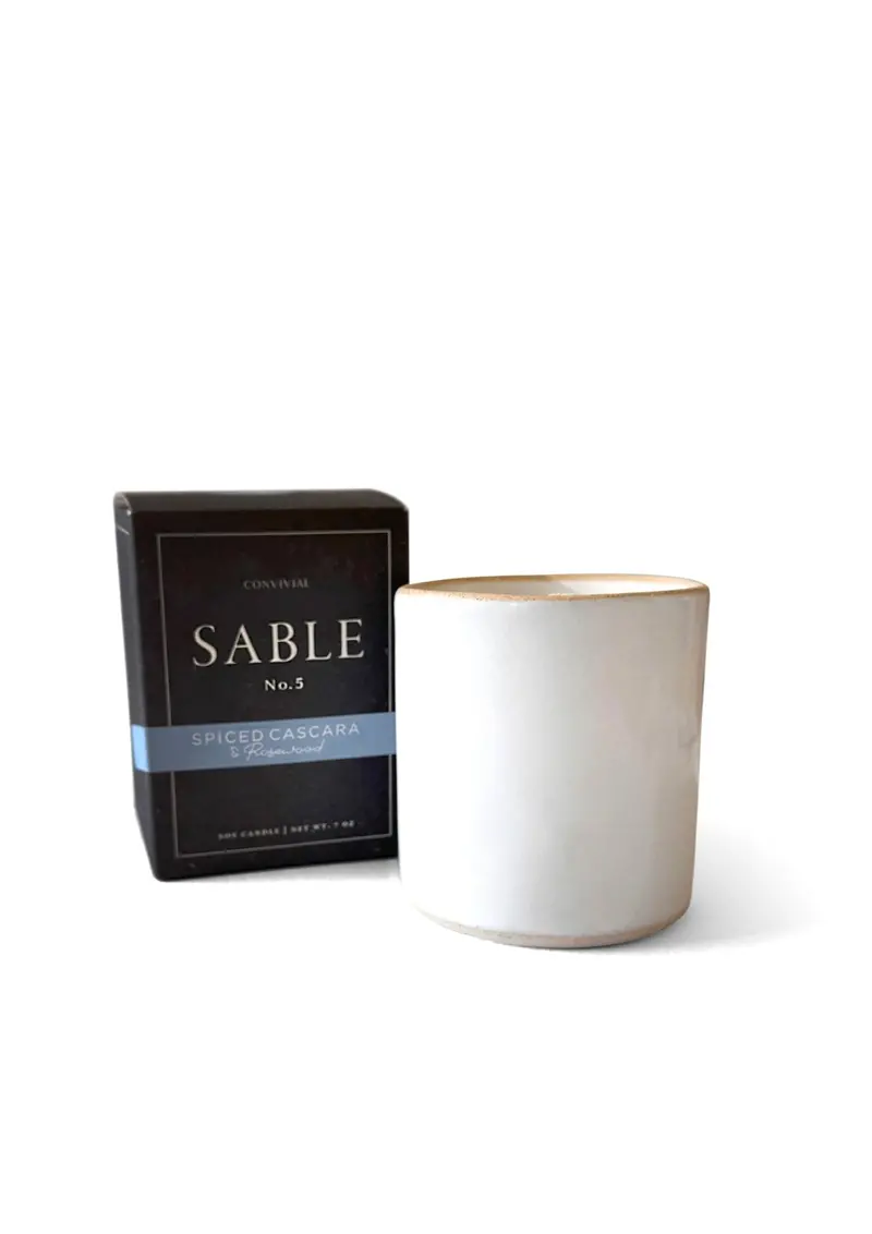 Spiced Cascara & Rosewood 7Oz Candle 1