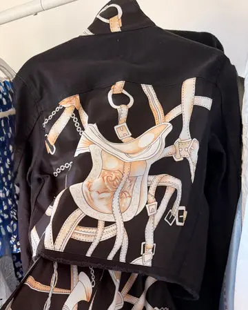 Stacy Bradley Denim Equestrian Jacket