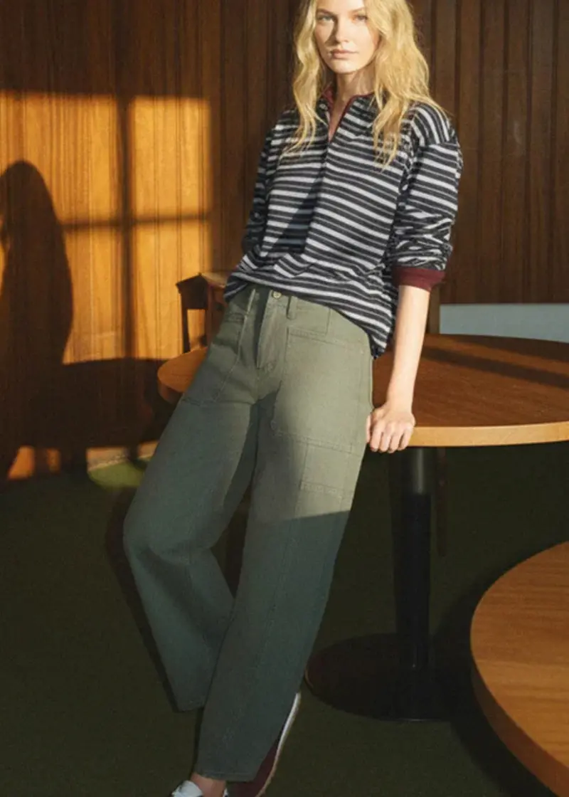 Super High Rise  Barrel Jeans 1