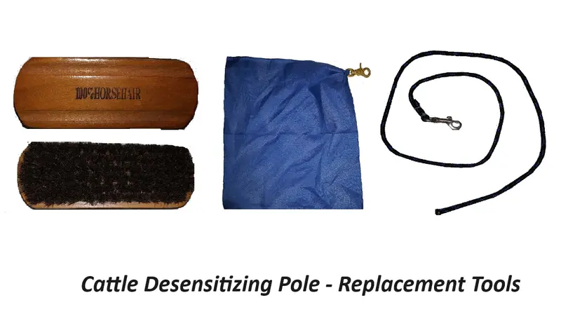 The Cattle Desensitizing Pole - Replacement Tools 1