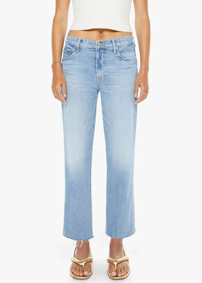 The Mid Rise Rambler Zip Ankle Fray 1