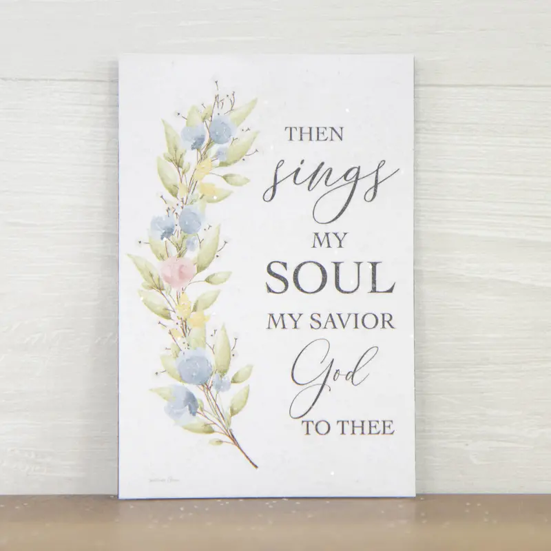 Then Sings My Soul Magnet – Christian Hymn Scripture Decor | Sa369m 1