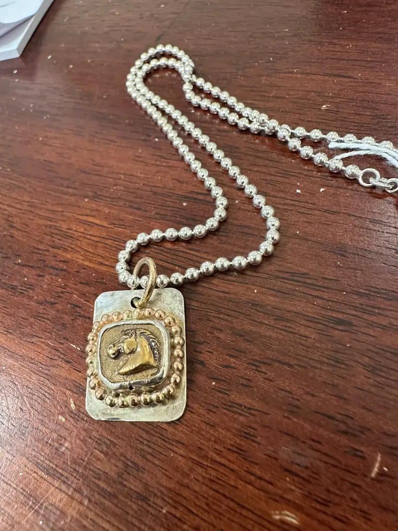 Tjp Petite Pony Necklace 1