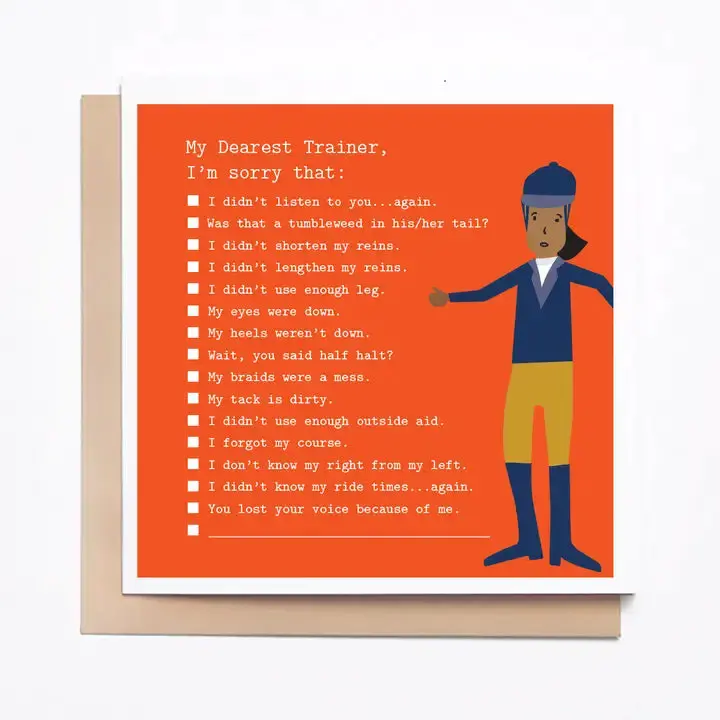 Trainer Apology Card 1