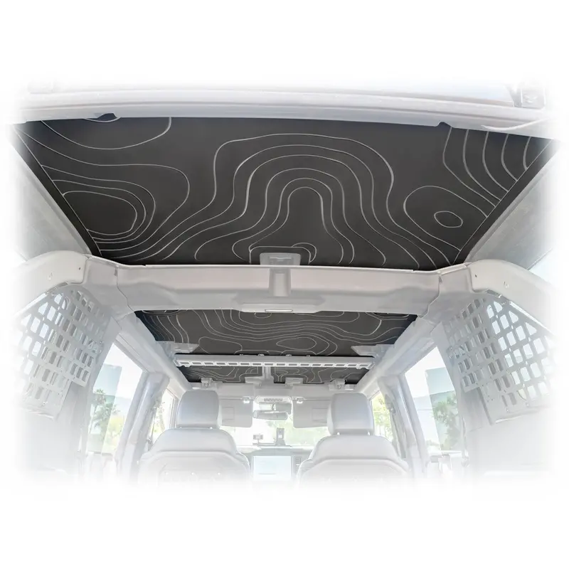 Turn Offroad - 2021+ Ford Bronco Oem 4 Door Hardtop Roof Headliner Kit 1
