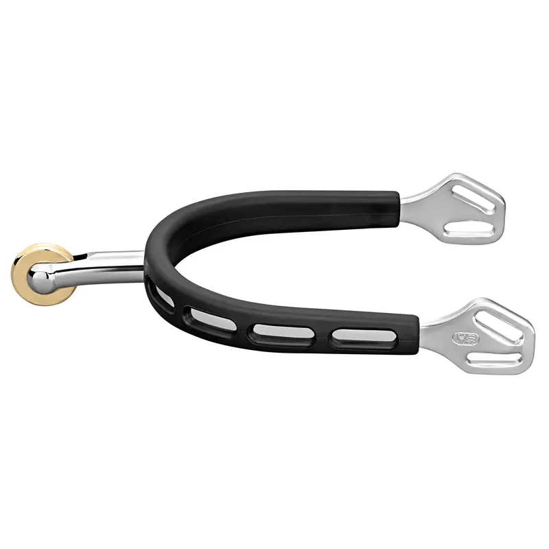 Ultra Fit Extra Grip Spurs With Balkenhol Fastening – Stainless Steel, 35 Mm Rounded W Roller 1