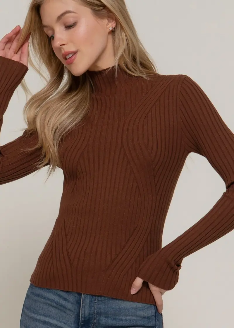 Vienna Sweater- Coffee 1