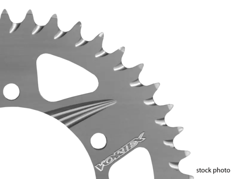 Vortex Racing Aluminum Rear Sprocket 530 53 Tooth- Silver 1