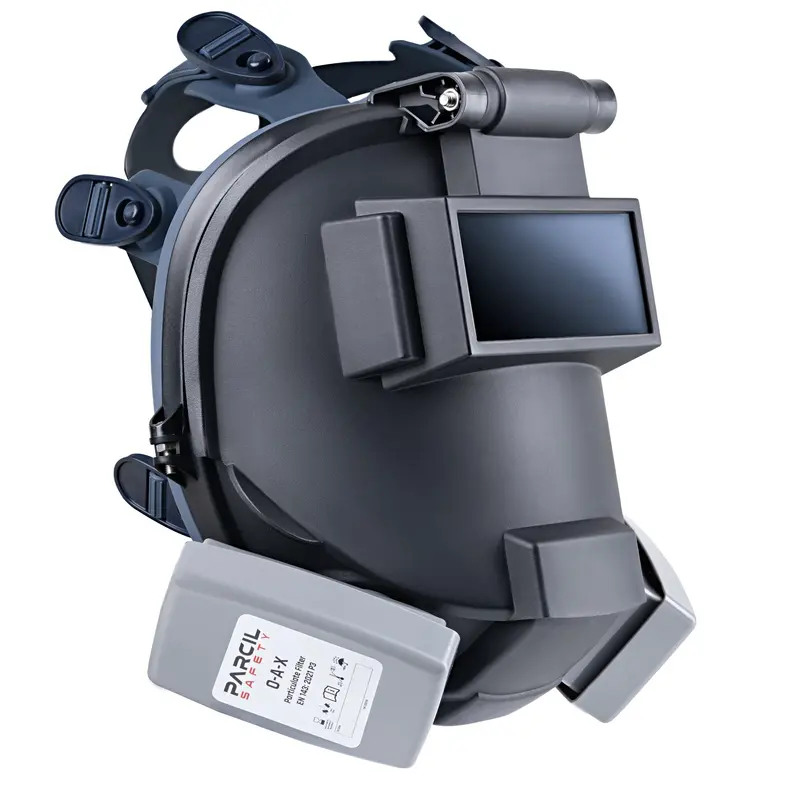 Wf-100 Welding & Grinding Full-Face Respirator With O-A-X Cartridge 1