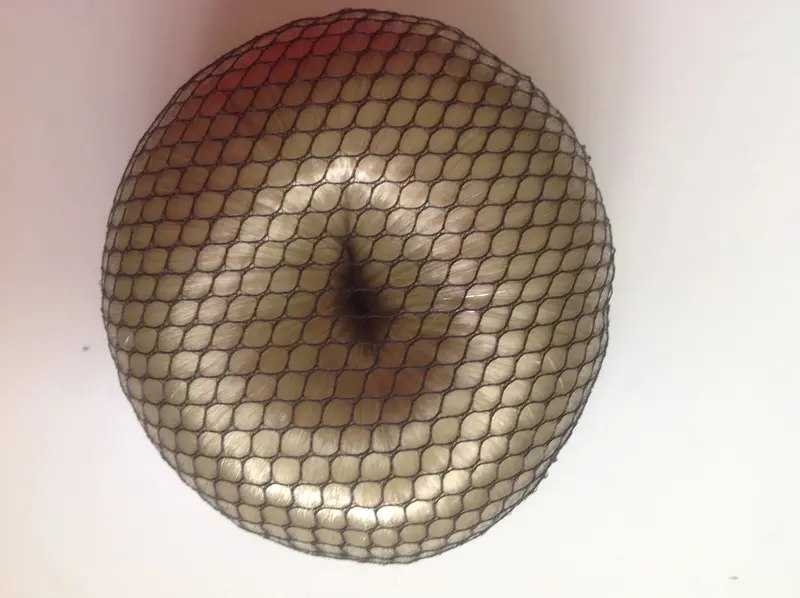 Zafina Fine Black Mesh Bun Net 1