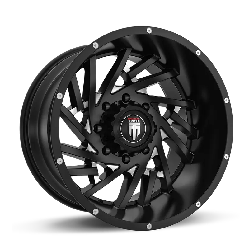 American Truxx At184-22273Bt-44 At184 Dna Brushed Texture 22X12 5-127 -44Mm 78.1Mm 1