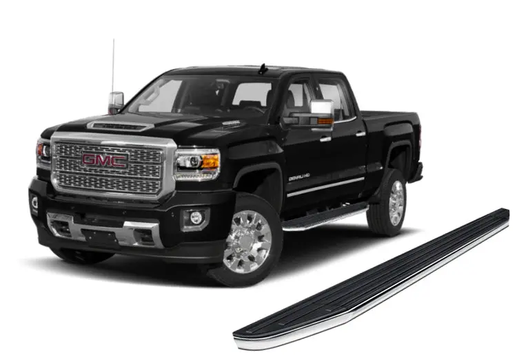 Black Horse Off Road Premium Running Boards – Heavy-Duty Steel, Textured Finish 1