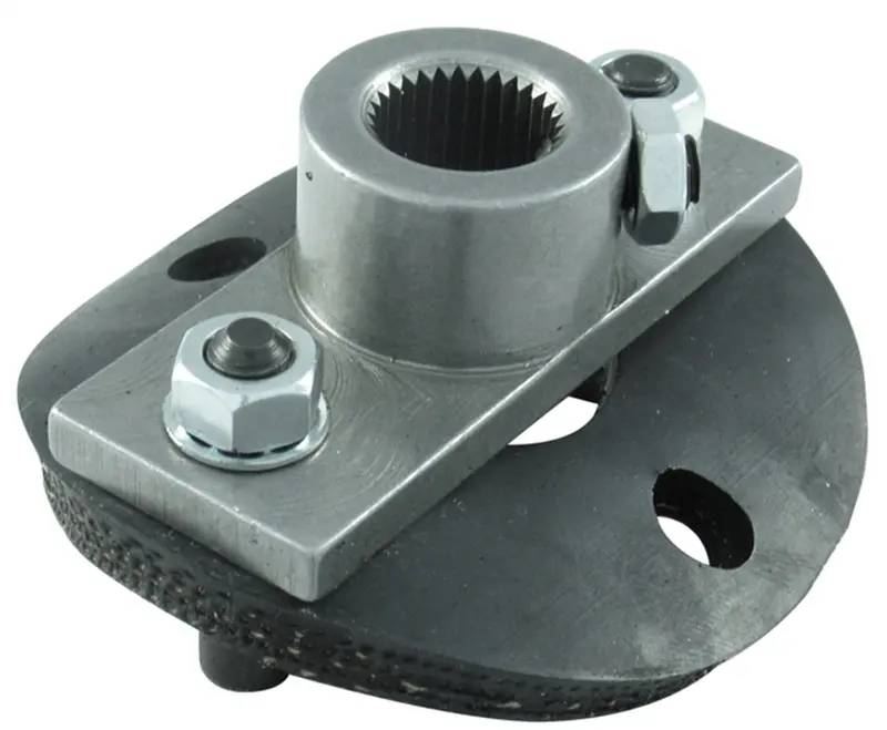 Borgeson 990018 Steering Coupler; 1/2 Rag Joint; Steering Box Side; 17Mm Dd; With Disc 1
