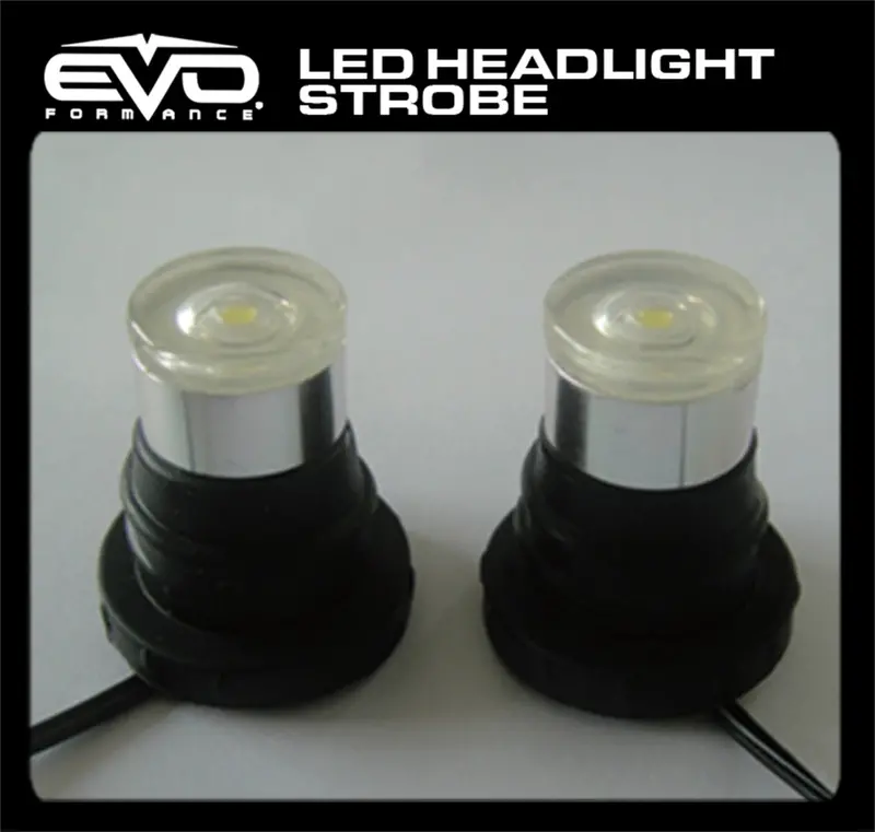 Cipa Usa 93195 Evo Formance Led Headlight Strobe; Blue; 1