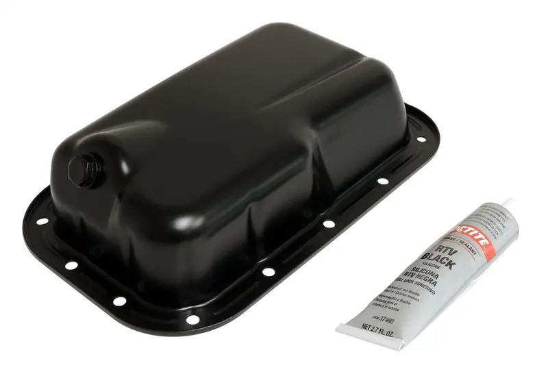 Crown Automotive 5184546K Jeep Oil Pan Replacement Kit – Includes Lower Pan And Rtv Sealant 1