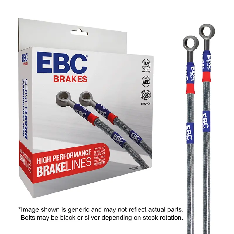 Ebc Bla7228-4L Stainless Steel Braided Brake Line Kit 1