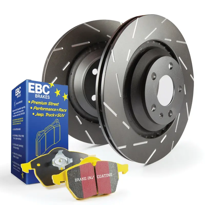 Ebc S9Kr1469 High-Performance Brake Kit – Yellowstuff Pads With Usr Drilled & Slotted Rotors 1