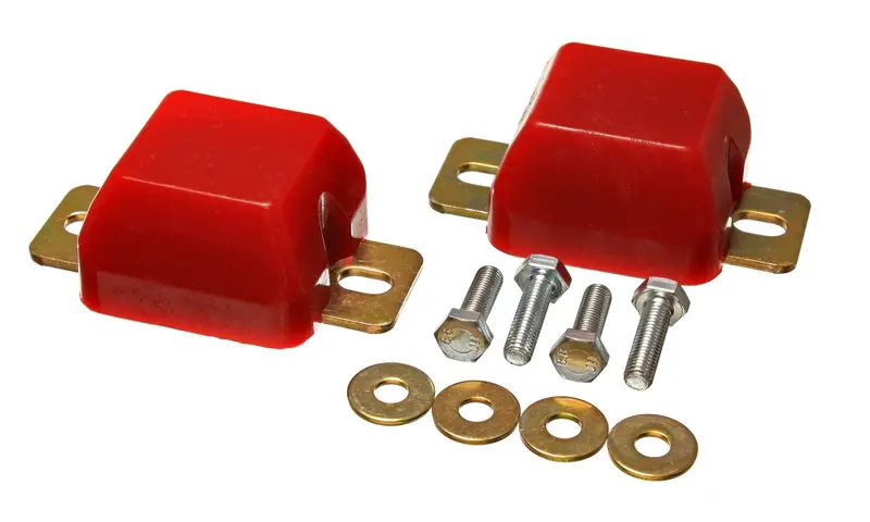 Energy Suspension 5.9104R Red Polyurethane Rear Bump Stop Kit 1