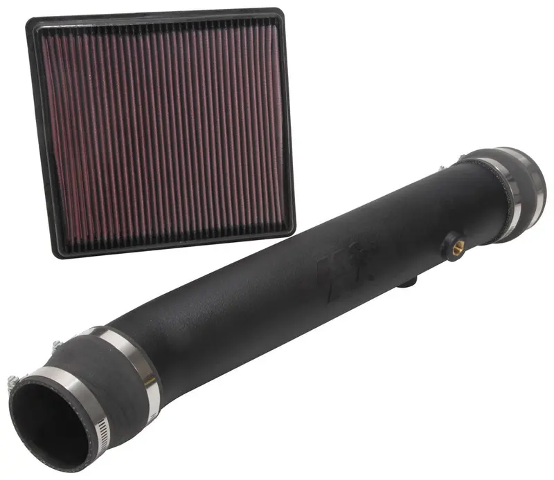K&N 63-2604 High-Flow Cold Air Intake System For Enhanced Engine Performance 1