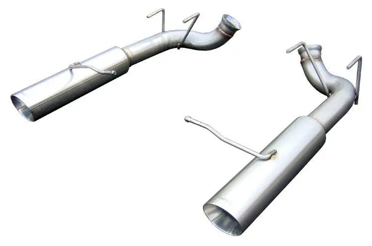 Pypes Bomb Series Axle-Back Exhaust For 2011–2014 Mustang V6 – Dual Exit, Polished 304 Stainless Tips (Sfm79Ms) 1