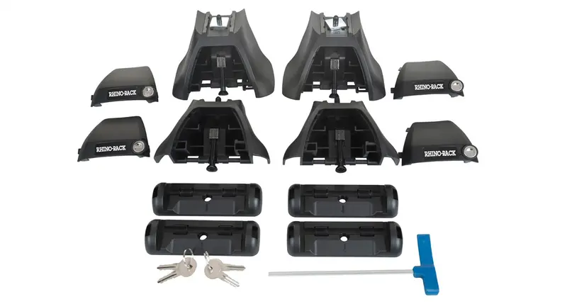 Rhino-Rack Ja1850 Vortex 2500 Roof Rack – Aerodynamic Crossbar System With T-Slot Channels 1