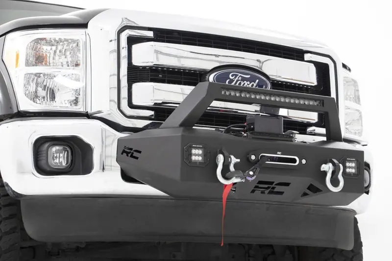 Rough Country 51006 Exo Winch Mount System 11-16 Ford F-250/F-350 Rough Country 1