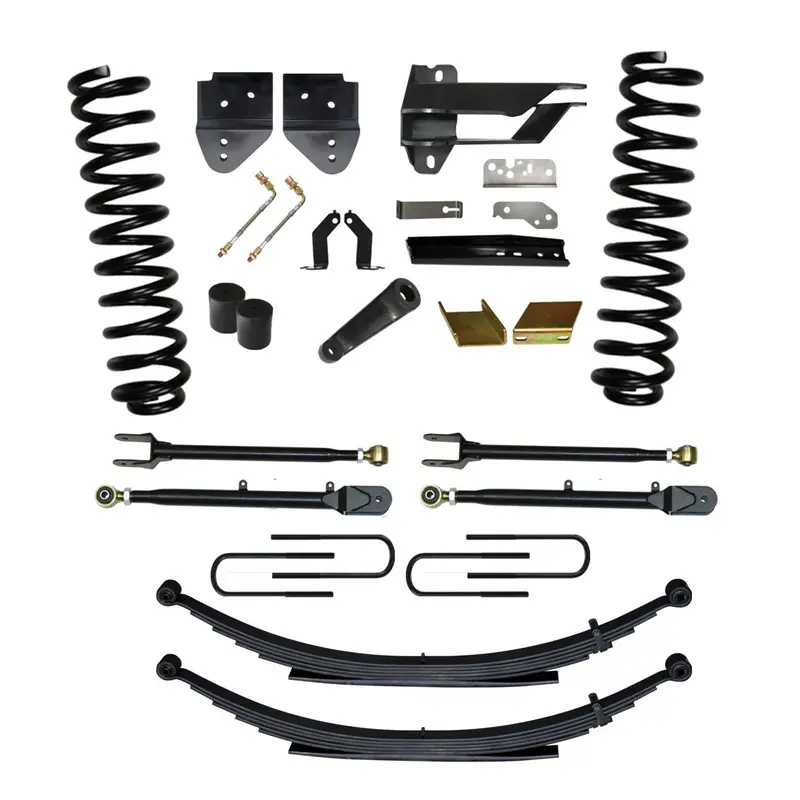 Skyjacker F176524Ks Class Ii Lift Kit 6 Inch Lift Includes Front Coil Springs Rear Leaf Springs Adjustable 4-Links 17-19 Ford F-250/ F-350 Super Duty Diesel Skyjacker 1