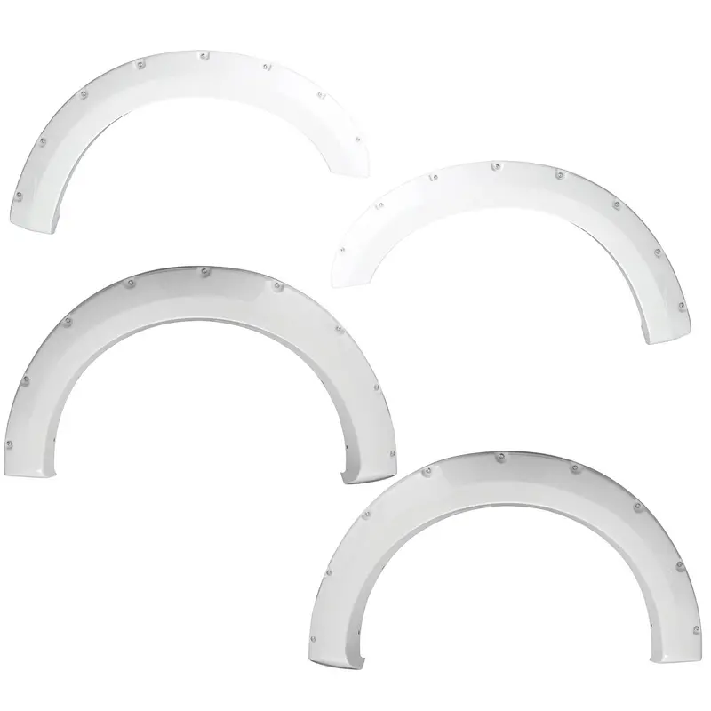 Smittybilt 17396-Z1 Color-Matched Fender Flares For 2017–2018 Chevrolet Silverado 1500 – Oxford White (Set Of 4) 1