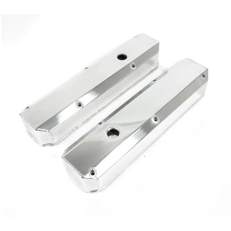 Top Street Performance Cnc-Machined Aluminum Valve Covers – Chrysler Sb Long-Bolt Design, Polished Finish (Jm8096-7P) 1