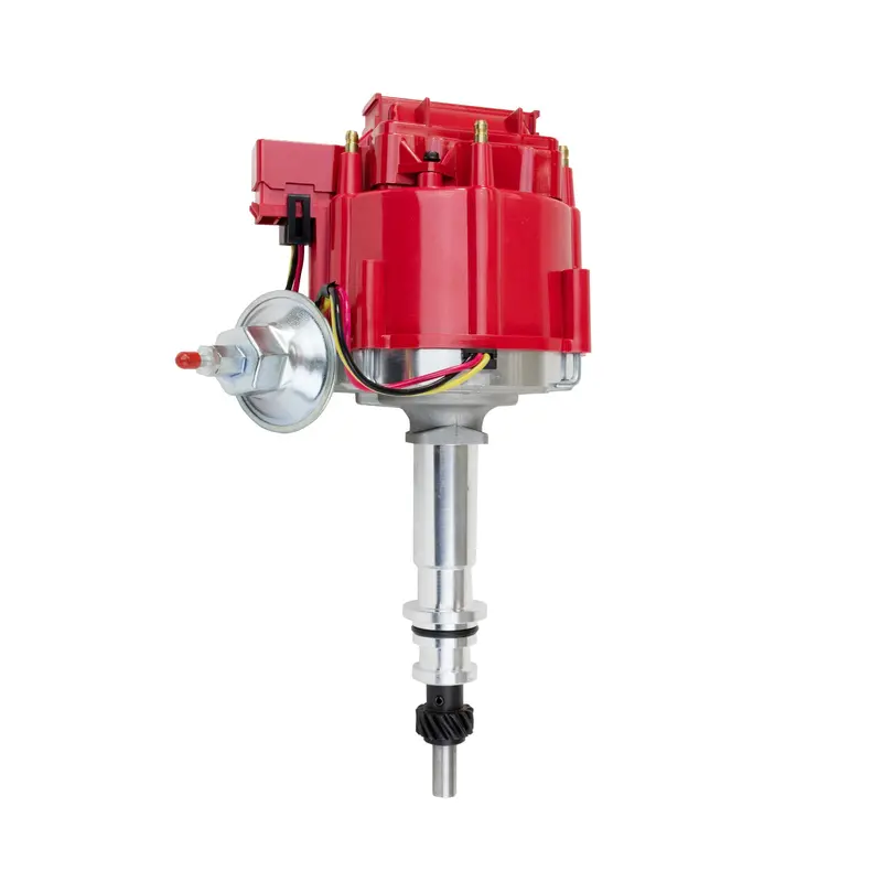 Top Street Performance Jm6527R Hei Distributor For Ford Inline-6 Engines (144–250 Cid, 1967–1974), Red Finish 1