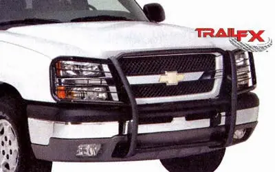 Trailfx Brush Guard – Gloss Black Powder-Coated Steel Front Protection 1