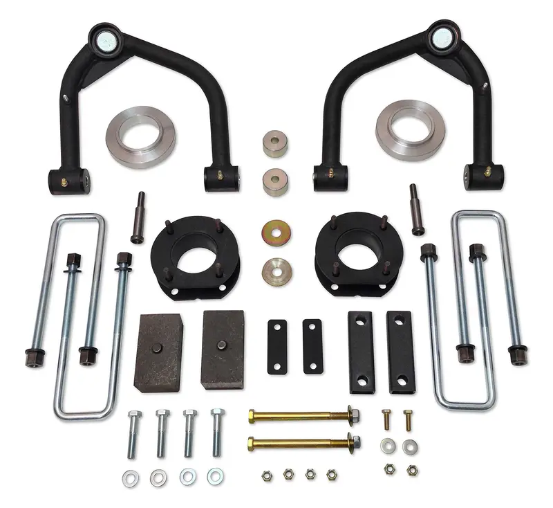 Tuff Country 54071 4-Inch Lift Kit For 2007–Present Toyota Tundra (4×4 & 2Wd) – Includes Rear Shock Extensions (Excludes Trd Pro) 1