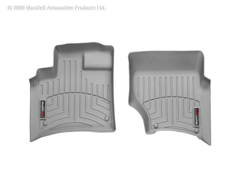 Weathertech Digitalfit Front Row Floor Liners – Custom Molded, Gray (Model 461511) 1