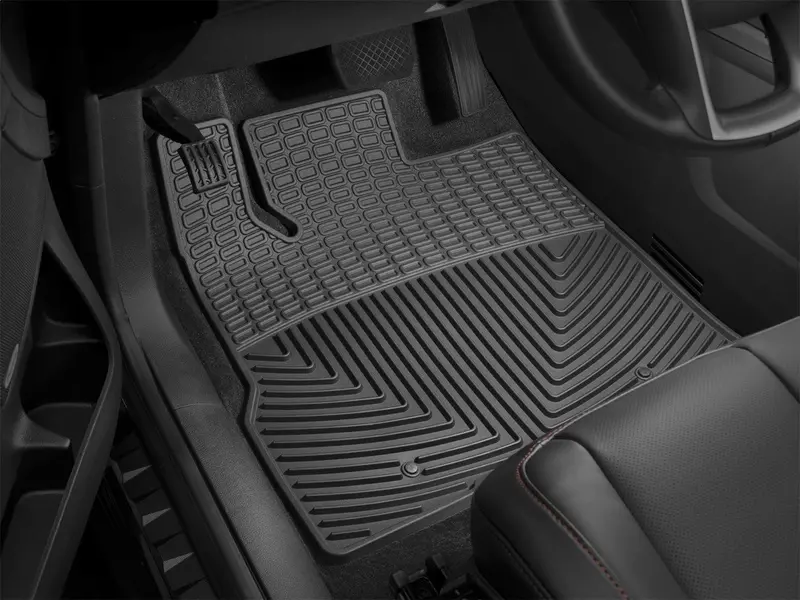 Weathertech W329 All-Weather Front Floor Mats – Precision-Cut, Black 1