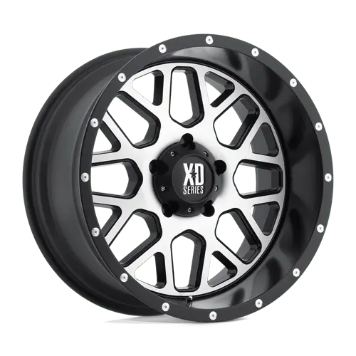 Xd Xd820 18X9 Inch Black Machined Alloy Wheel – 5X150 Bolt Pattern 1